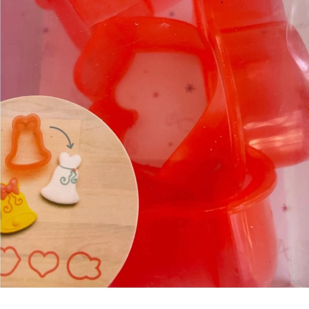 Sweet Sugarbelle Mini Shape Shifters Romance Cookie Cutter Wedding Bell Lips Red